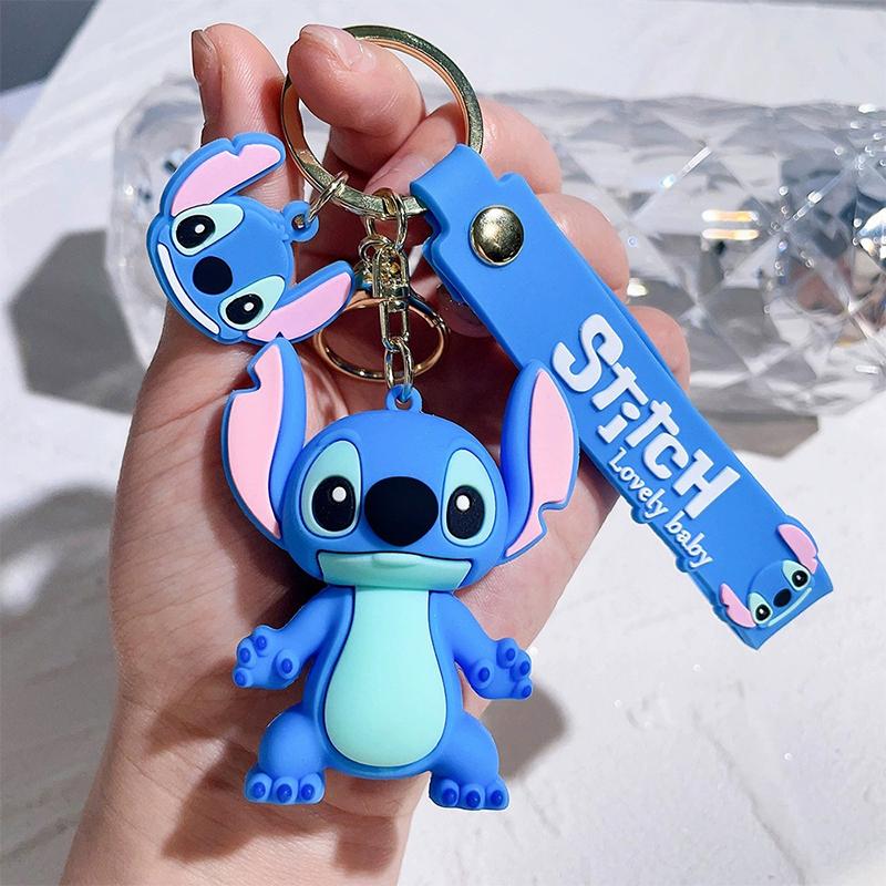 Anime Lilo & Stitch Keychians Cute Stitch Angel Pendant Keychain Cartoon Car Keyring Ornament Toy Gifts for Unisex
Anime Lilo & Stitch Keychians Cute Stitch Angel Pendant Keychain Cartoon Car Keyring Ornament Toy Gifts for Unisex