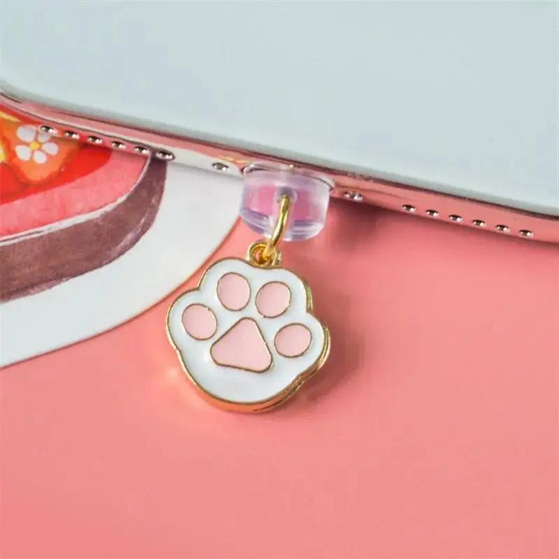 1Pc/2Pcs Soft Cute Cat Paw Phone Dust Plug Set, Adorable Lucky Cat & Cat Paw Phone Dust Plug Set, Interface Protection and Cute Pendant For iPhone5-14
1Pc/2Pcs Soft Cute Cat Paw Phone Dust Plug Set, Adorable Lucky Cat & Cat Paw Phone Dust Plug Set, Interface Protection and Cute Pendant For iPhone5-14
