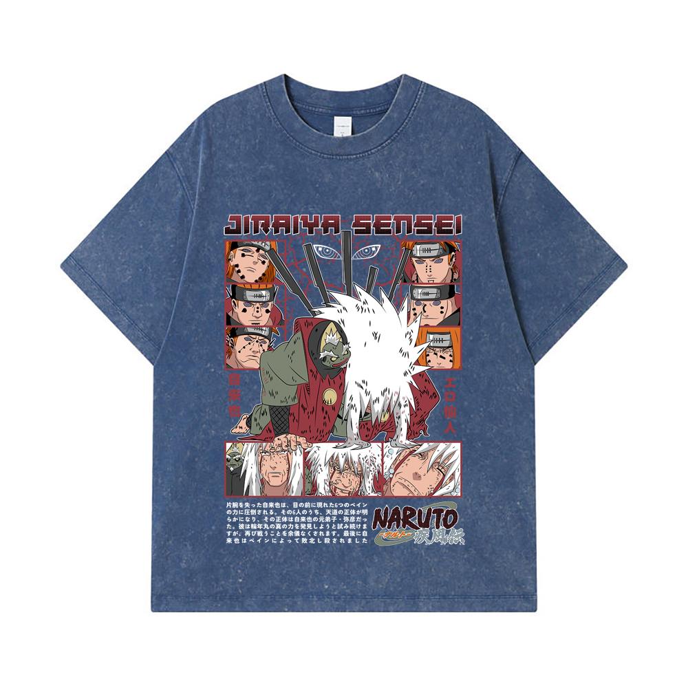 275 GSM Washed T-shirts 100% Cotton Naruto V5 Jiraiya Print Unisex Heavy Cotton T Shirt 2XL королівський синій колір
275 GSM Washed T-shirts 100% Cotton Naruto V5 Jiraiya Print Unisex Heavy Cotton T Shirt 2XL королівський синій колір