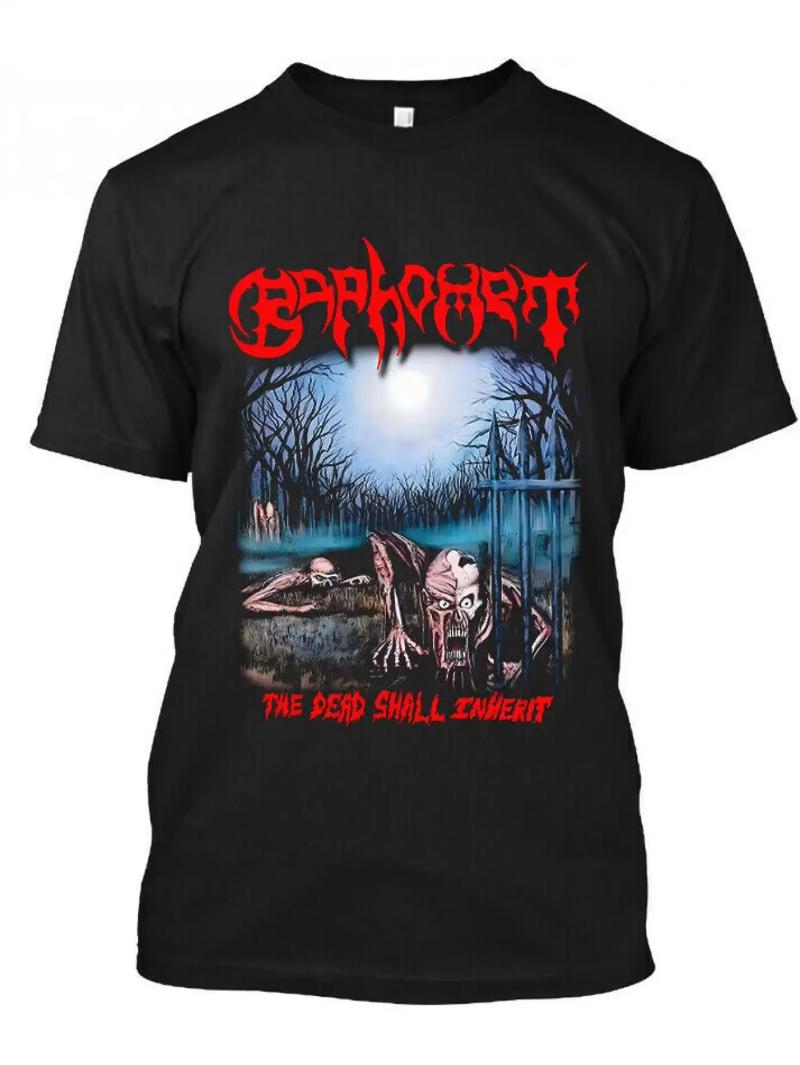 Casual round neck Tshirt with The Dead Will Inherit Gothic mysterious Tshirt style S
Casual round neck Tshirt with The Dead Will Inherit Gothic mysterious Tshirt style S