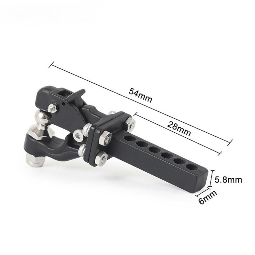 Black RC Tow Hitch Mount 1/10 Rear Bumper RC Car Parts for SCX10 II TRX4 D90 TF2 CFX RGT EX86190 B
Black RC Tow Hitch Mount 1/10 Rear Bumper RC Car Parts for SCX10 II TRX4 D90 TF2 CFX RGT EX86190 B