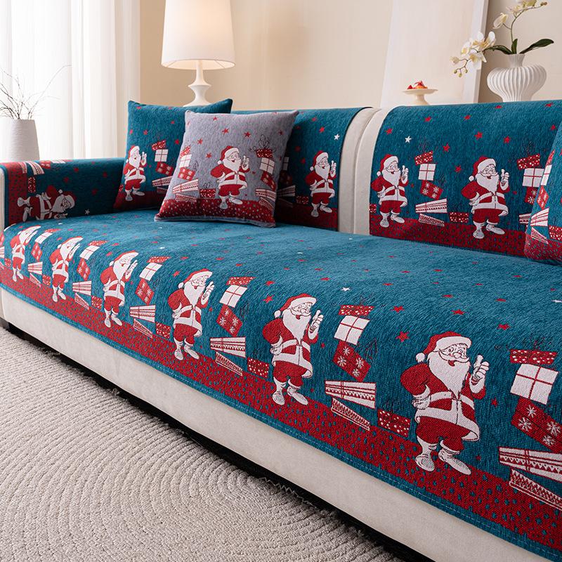 Christmas Theme Thickened Chenille Sofa Cover One-Piece All-Season Universal Sofa Towel Covers Christmas Home Decoration Pillowcase30x50cm синій
Christmas Theme Thickened Chenille Sofa Cover One-Piece All-Season Universal Sofa Towel Covers Christmas Home Decoration Pillowcase30x50cm синій
