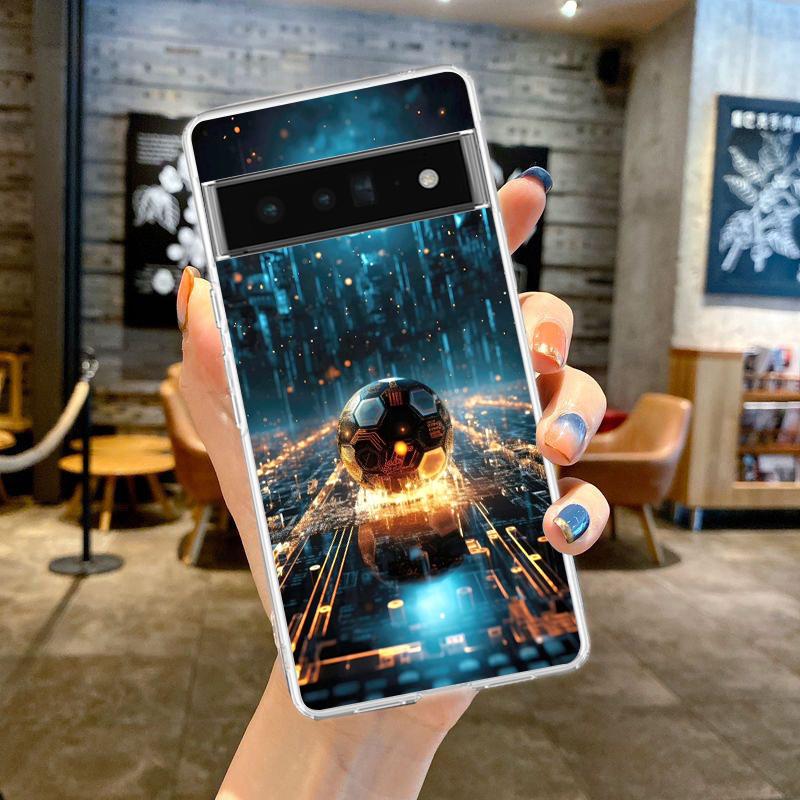Phone Case Cover for Google Pixel 9 8 7 6 5 4 4XL 7A 6A 5A 4A 3A Pro XL Transparent Soft TPU Shell Football Footy Soccer Pattern for Pixel 8
Phone Case Cover for Google Pixel 9 8 7 6 5 4 4XL 7A 6A 5A 4A 3A Pro XL Transparent Soft TPU Shell Football Footy Soccer Pattern for Pixel 8