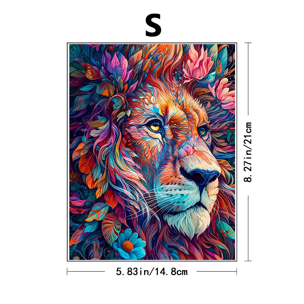 Unique Wooden Jigsaw Puzzles - Lion, Luxurious Animal Shaped Wood Puzzle, Beautiful Package, Best Gift for Adults
Unique Wooden Jigsaw Puzzles - Lion, Luxurious Animal Shaped Wood Puzzle, Beautiful Package, Best Gift for Adults