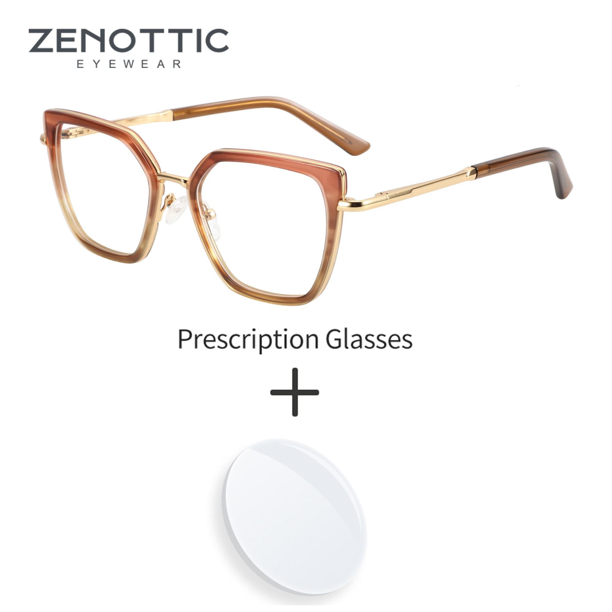 ZENOTTIC (L Size) Fashion Cat Eye Prescription Glasses Women High-Quality Acetate Anti-Blue Light Myopia Optical Eyeglasses Single Version&1.56&None
ZENOTTIC (L Size) Fashion Cat Eye Prescription Glasses Women High-Quality Acetate Anti-Blue Light Myopia Optical Eyeglasses Single Version&1.56&None