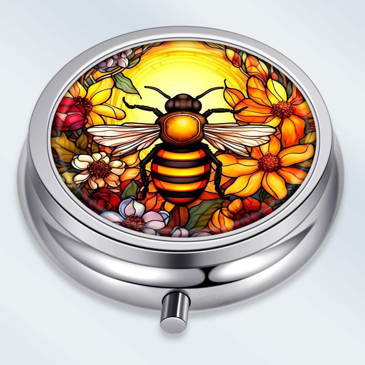 Portable Pill Box with 3 Compartments, Mini Metal Medicine Organizer Case, Cute Printed Pill Container for Vitamins, Pills, Jewelry, Travel, Daily Use разноцветный
Portable Pill Box with 3 Compartments, Mini Metal Medicine Organizer Case, Cute Printed Pill Container for Vitamins, Pills, Jewelry, Travel, Daily Use разноцветный