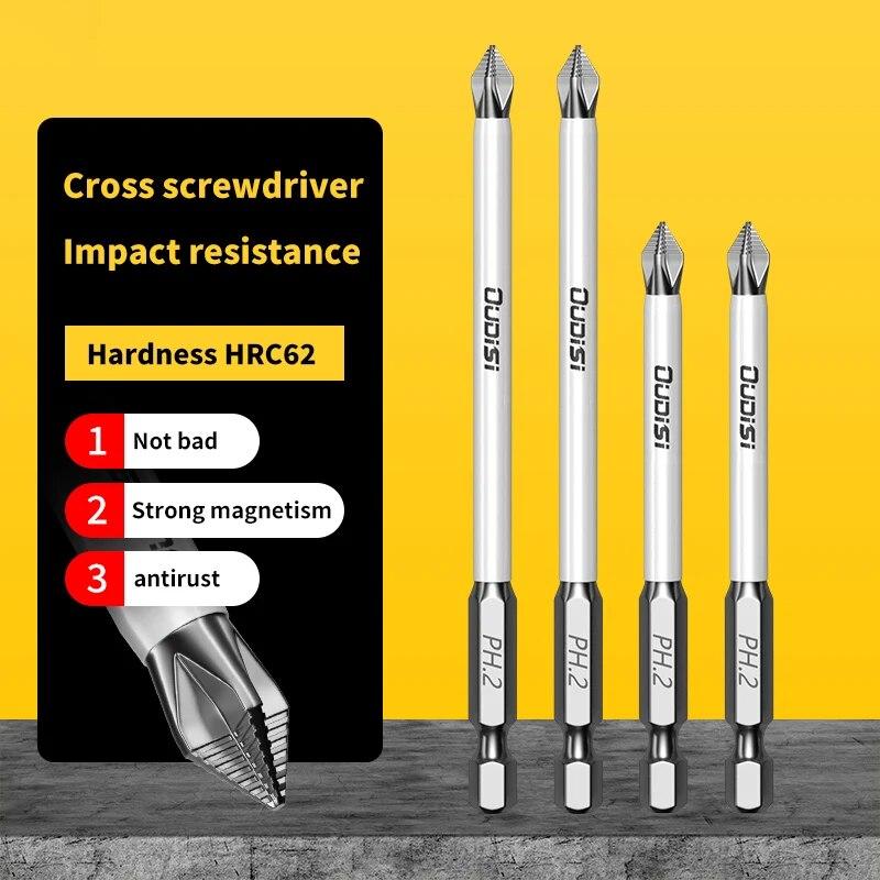 Cross Screwdriver Head, Strong Magnetic Anti Slip Tungsten Steel, High Hardness Electric Screwdriver Tool, Screwdriver Head, Han
Cross Screwdriver Head, Strong Magnetic Anti Slip Tungsten Steel, High Hardness Electric Screwdriver Tool, Screwdriver Head, Han