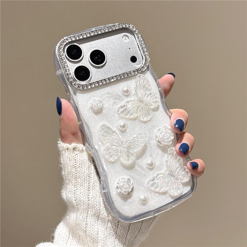 Crystal Butterfly Camellia Sparkling Wave Epoxy Phone Case for iPhone 14, 15, 16 Pro Max, 17 iPhone 16 Pro
Crystal Butterfly Camellia Sparkling Wave Epoxy Phone Case for iPhone 14, 15, 16 Pro Max, 17 iPhone 16 Pro