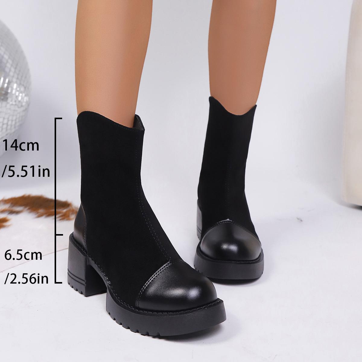 Martin boots women s 2025 new autumn and winter women s boots British style thick heel thick-soled short boots French thin medium boots 42 чорний
Martin boots women s 2025 new autumn and winter women s boots British style thick heel thick-soled short boots French thin medium boots 42 чорний