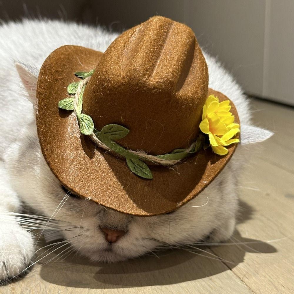 3pcs/set Adjustable Pet Mini Cowboy Hat Soft Cat Felt Hat Hamster Top Hat Wedding Party
3pcs/set Adjustable Pet Mini Cowboy Hat Soft Cat Felt Hat Hamster Top Hat Wedding Party