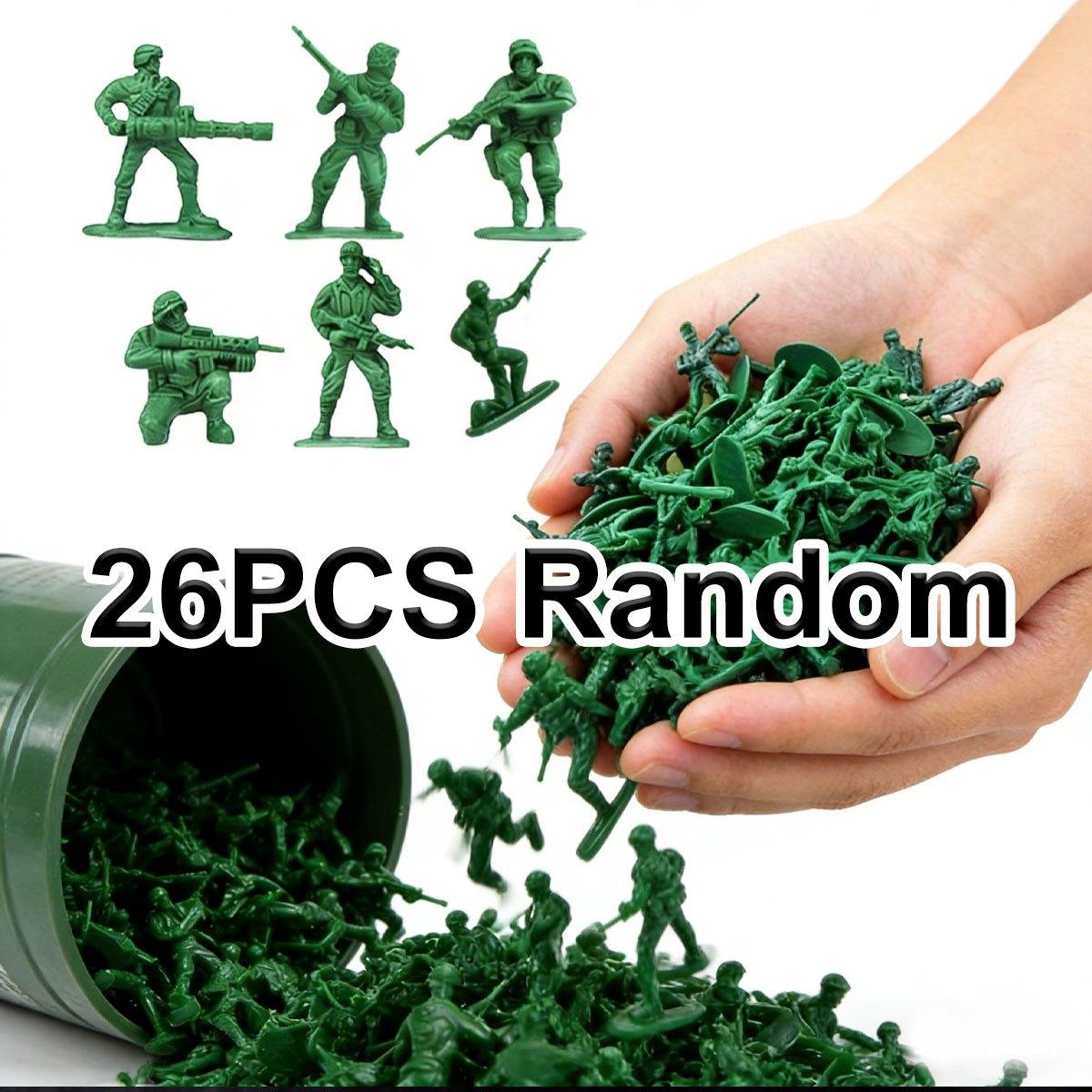 26pcs 5cm Green Military Tactical Soldier Miniatures - Army Model Figures for Collectors, Diorama Displays ZSY
26pcs 5cm Green Military Tactical Soldier Miniatures - Army Model Figures for Collectors, Diorama Displays ZSY