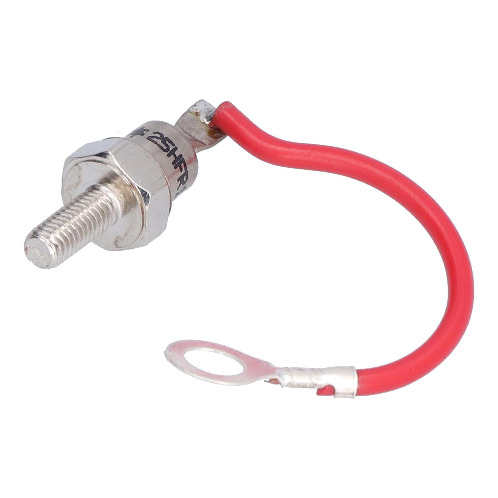 Діодний модуль прямого випрямлення, штирьовий, випрямний, спірального типу 25HFR120 25A 1200V
Діодний модуль прямого випрямлення, штирьовий, випрямний, спірального типу 25HFR120 25A 1200V