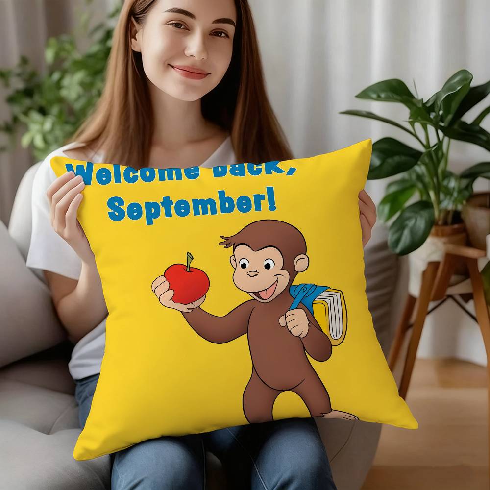 Good Night George Curious Monkey Pillow Case Sofa Decorative Home Double-sided Printing Short Plush Cushion Pillow Cover Gift 12x12Inch
Good Night George Curious Monkey Pillow Case Sofa Decorative Home Double-sided Printing Short Plush Cushion Pillow Cover Gift 12x12Inch