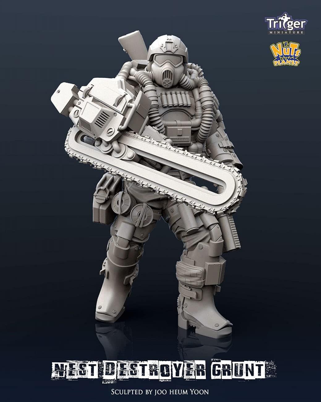 Nuts Planet Nest Destroyer Grant The Man Who Makes a Sound and Tears Everything Resin Kit T35035 1/35
Nuts Planet Nest Destroyer Grant The Man Who Makes a Sound and Tears Everything Resin Kit T35035 1/35