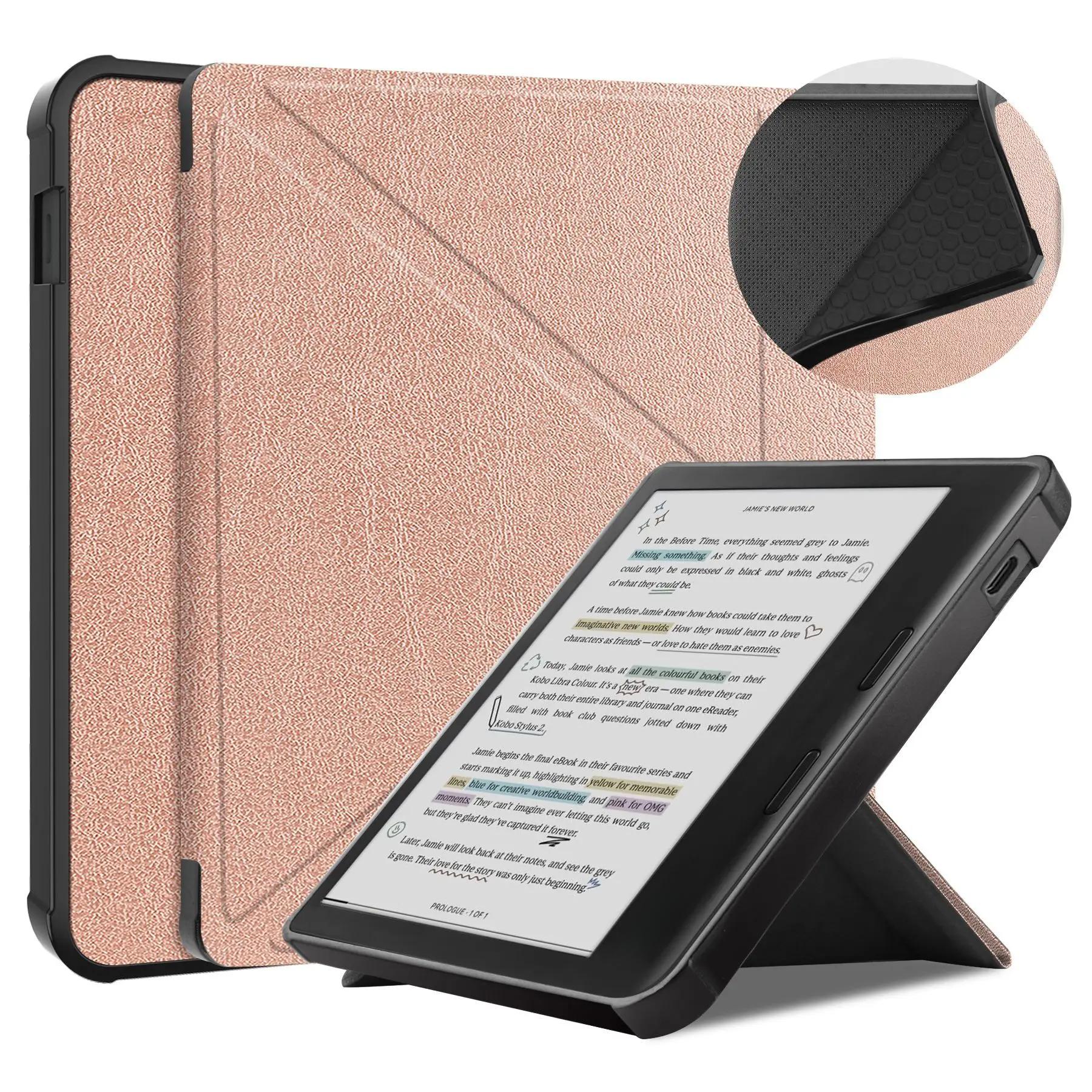 Y-shaped Full Cover Case For Kobo Libra Color 2 E-book TPU Soft Rubber For Libra Color 2 рожевий колір золота
Y-shaped Full Cover Case For Kobo Libra Color 2 E-book TPU Soft Rubber For Libra Color 2 рожевий колір золота