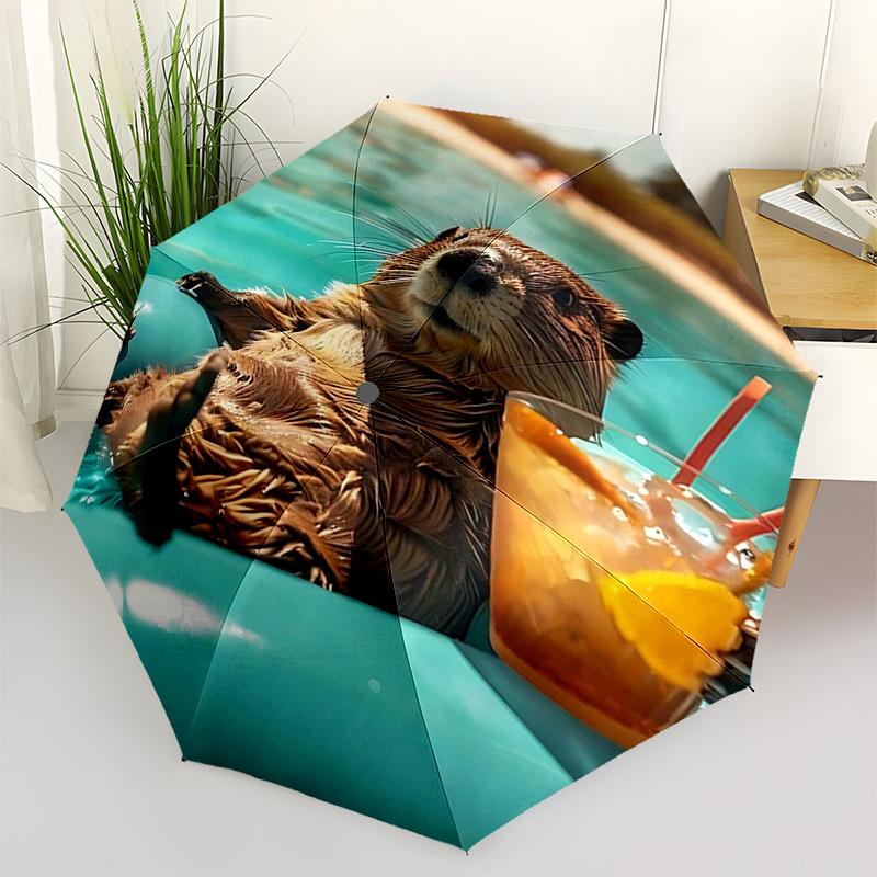 Capybara Themed Travel Umbrella 8 Ribs Automatic Opening and Closing,Portable Folding Design,Compact and Stylish Umbrella Suitable for Out
Capybara Themed Travel Umbrella 8 Ribs Automatic Opening and Closing,Portable Folding Design,Compact and Stylish Umbrella Suitable for Out