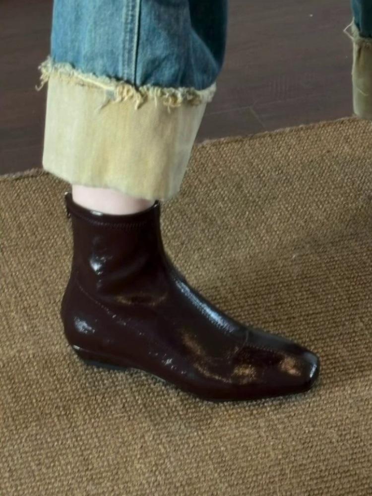 Версия из мягкой кожи~ ретро стиль тонкие ботильоны задняя молния темперамент ботинки Мартин женские для работы квадратный носок толстый каблук ботильоны Челси 40
Версия из мягкой кожи~ ретро стиль тонкие ботильоны задняя молния темперамент ботинки Мартин женские для работы квадратный носок толстый каблук ботильоны Челси 40