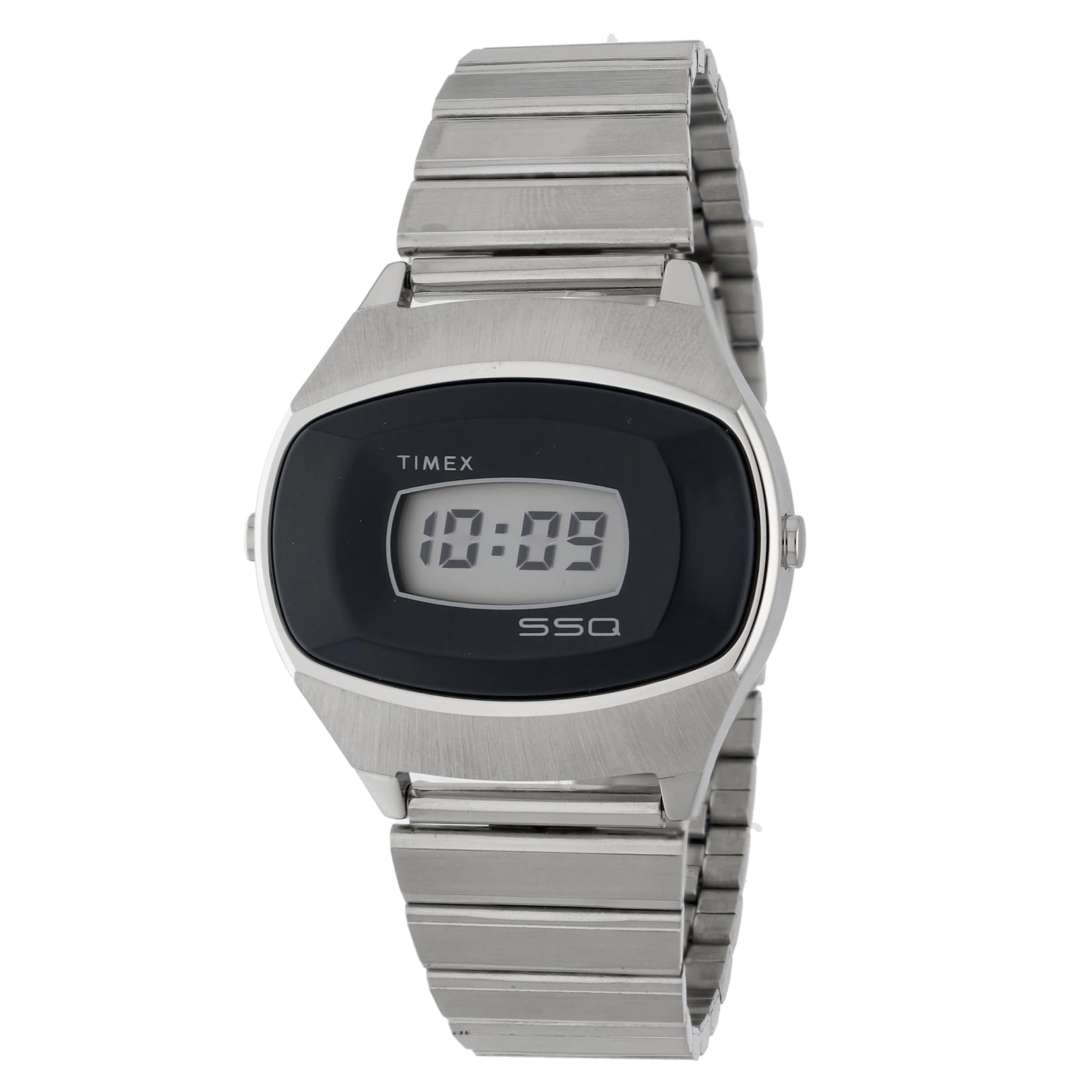 TIMEX SSQ Digital Reissue Watch Quartz 5 ATM Water Resistant Plastic Dial TW2Y06100 Men s
TIMEX SSQ Digital Reissue Watch Quartz 5 ATM Water Resistant Plastic Dial TW2Y06100 Men s