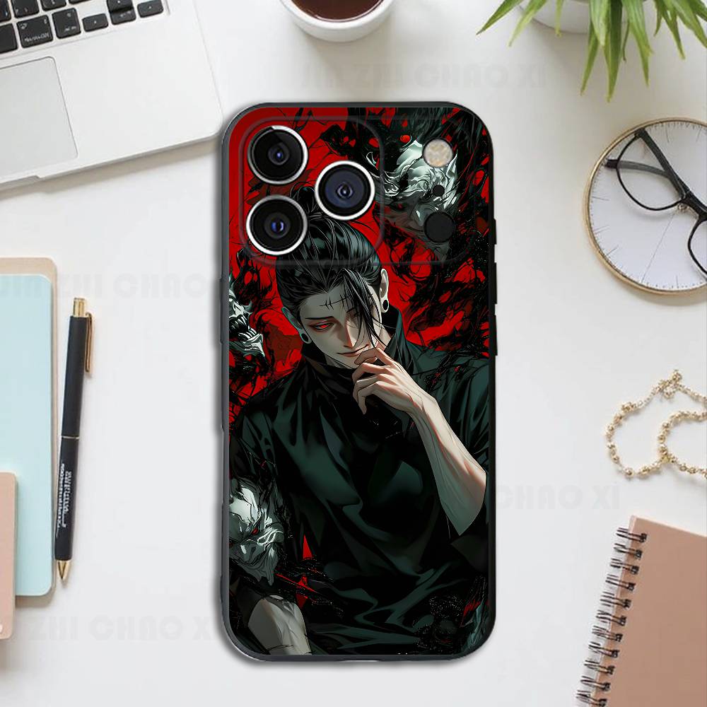 Creativity Suguru G-Geto Black Phone Case For IPhone 17 16 15 14 13 12 13 12 11 Pro Max Plus XS XR Silicone Soft Back Cover iPhone17promax
Creativity Suguru G-Geto Black Phone Case For IPhone 17 16 15 14 13 12 13 12 11 Pro Max Plus XS XR Silicone Soft Back Cover iPhone17promax