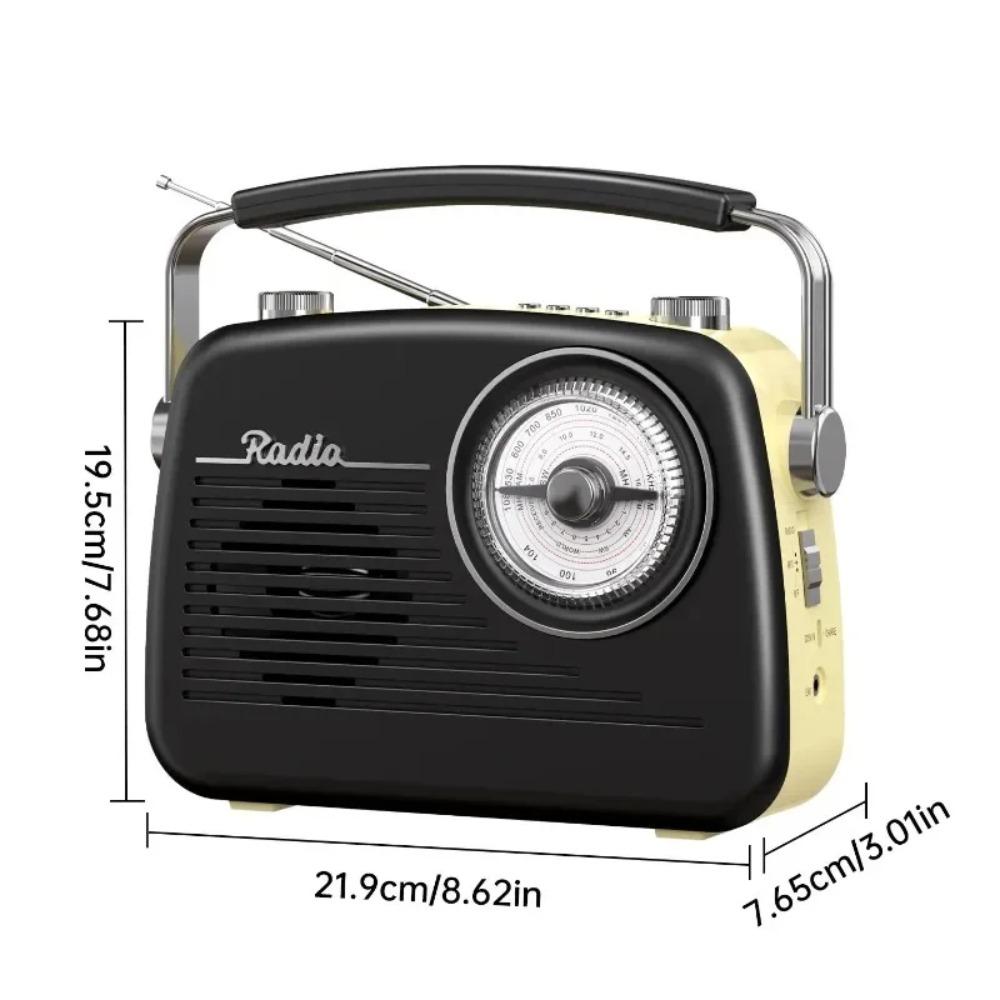 MG003 Vintage FM AM SW Radio DSP Full Band Radios Receiver Portable Bluetooth Speaker TF Card USB Music Player The Elderly Use чорний
MG003 Vintage FM AM SW Radio DSP Full Band Radios Receiver Portable Bluetooth Speaker TF Card USB Music Player The Elderly Use чорний