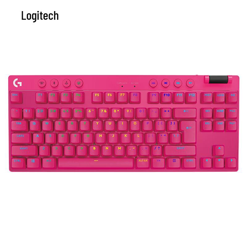Бездротова механічна ігрова клавіатура Logitech G PRO X TKL
Бездротова механічна ігрова клавіатура Logitech G PRO X TKL