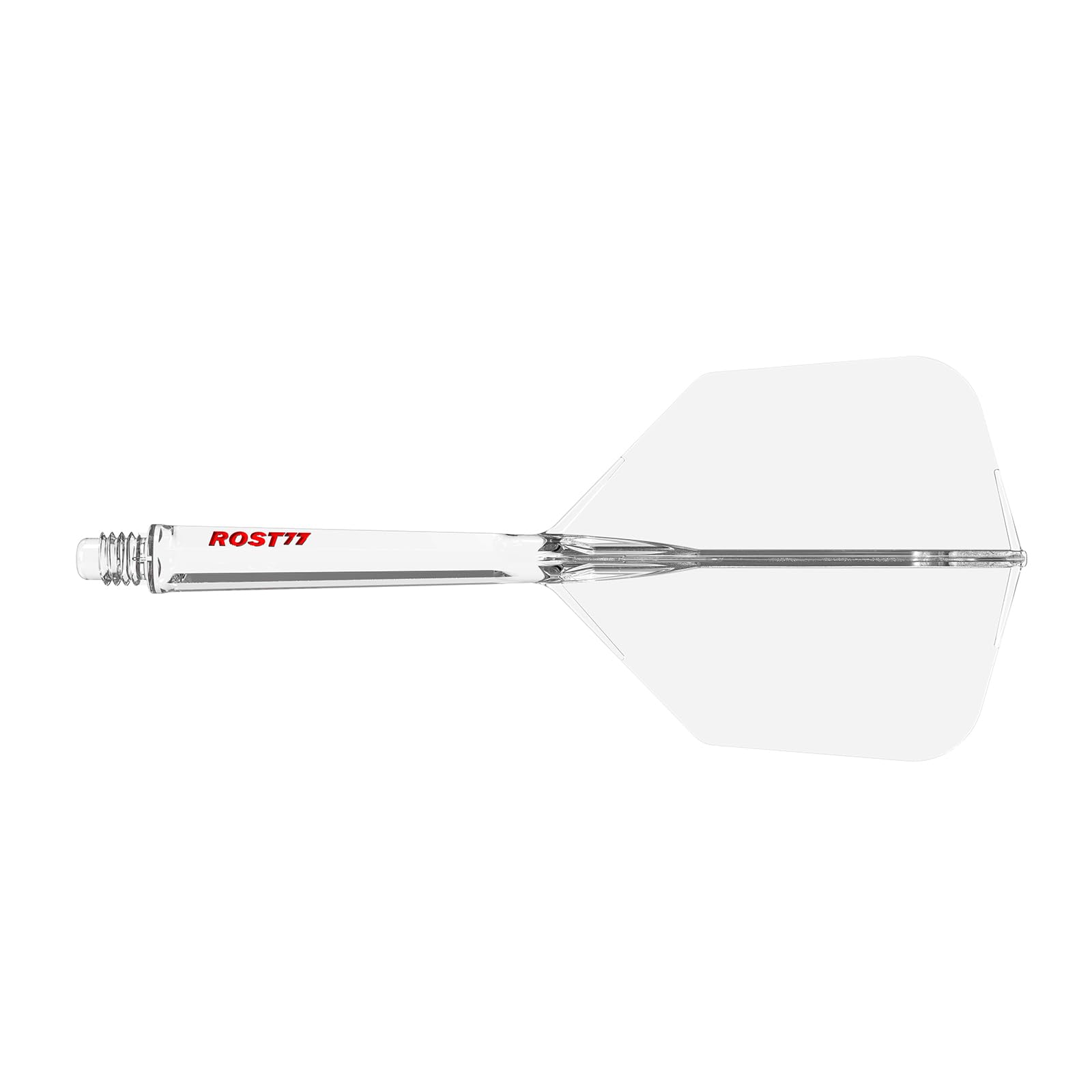 CUESOUL ROST 77 Transparent Integrated Flight Big Wing Shape Set of 3 Clear Flight Red Logo L Size (CS-77-11T2-L)
CUESOUL ROST 77 Transparent Integrated Flight Big Wing Shape Set of 3 Clear Flight Red Logo L Size (CS-77-11T2-L)