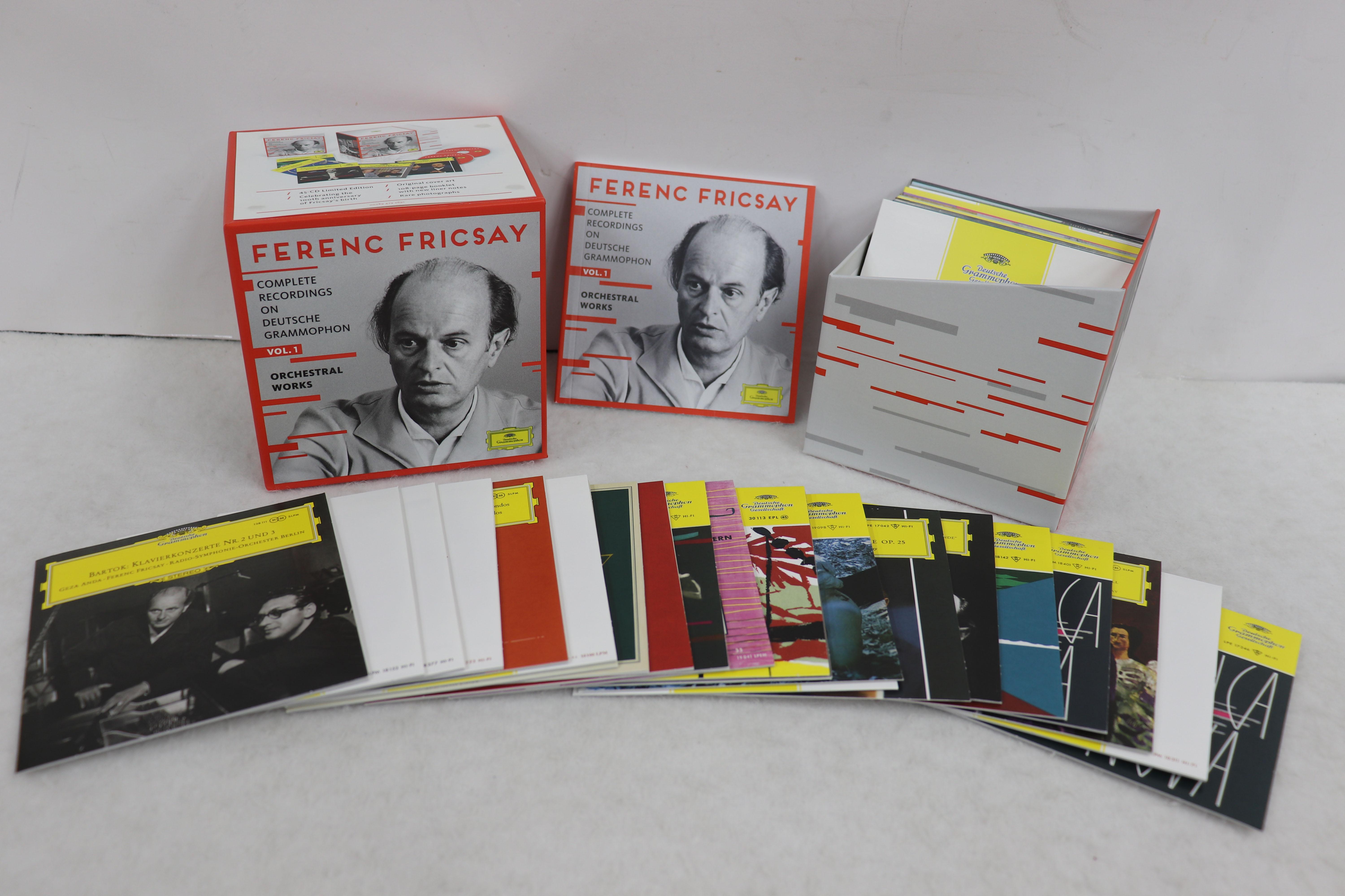 CD FERENC FRICSAY Complete Recordings On Deutsche Gra 002894792691 DEUTSCHE GRAMM 2014 Non Japan Classical Used
CD FERENC FRICSAY Complete Recordings On Deutsche Gra 002894792691 DEUTSCHE GRAMM 2014 Non Japan Classical Used