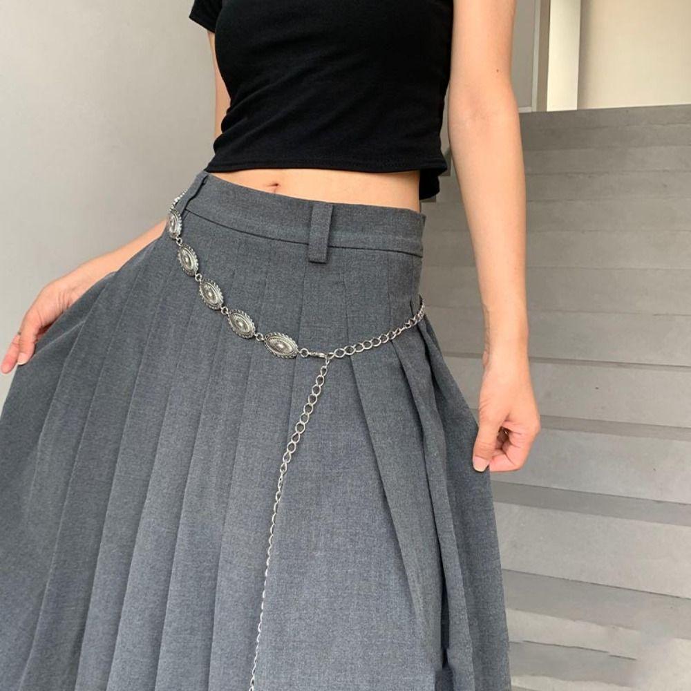 All-match Vintage Waist Chain Dress Decor Retro Waistband Fashion Metal Waist Belt Daily
All-match Vintage Waist Chain Dress Decor Retro Waistband Fashion Metal Waist Belt Daily