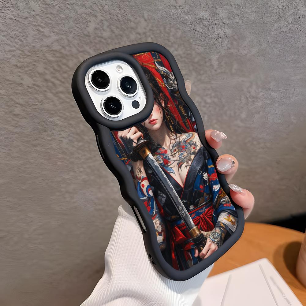 Retro Tattoo Girl Mobile Phone Case for iPhone 17 16 15 14 13 12 11 Air Pro Max Plus Wavy Edge TPU Colorful Cover Pretty Luxury iPhone 14
Retro Tattoo Girl Mobile Phone Case for iPhone 17 16 15 14 13 12 11 Air Pro Max Plus Wavy Edge TPU Colorful Cover Pretty Luxury iPhone 14