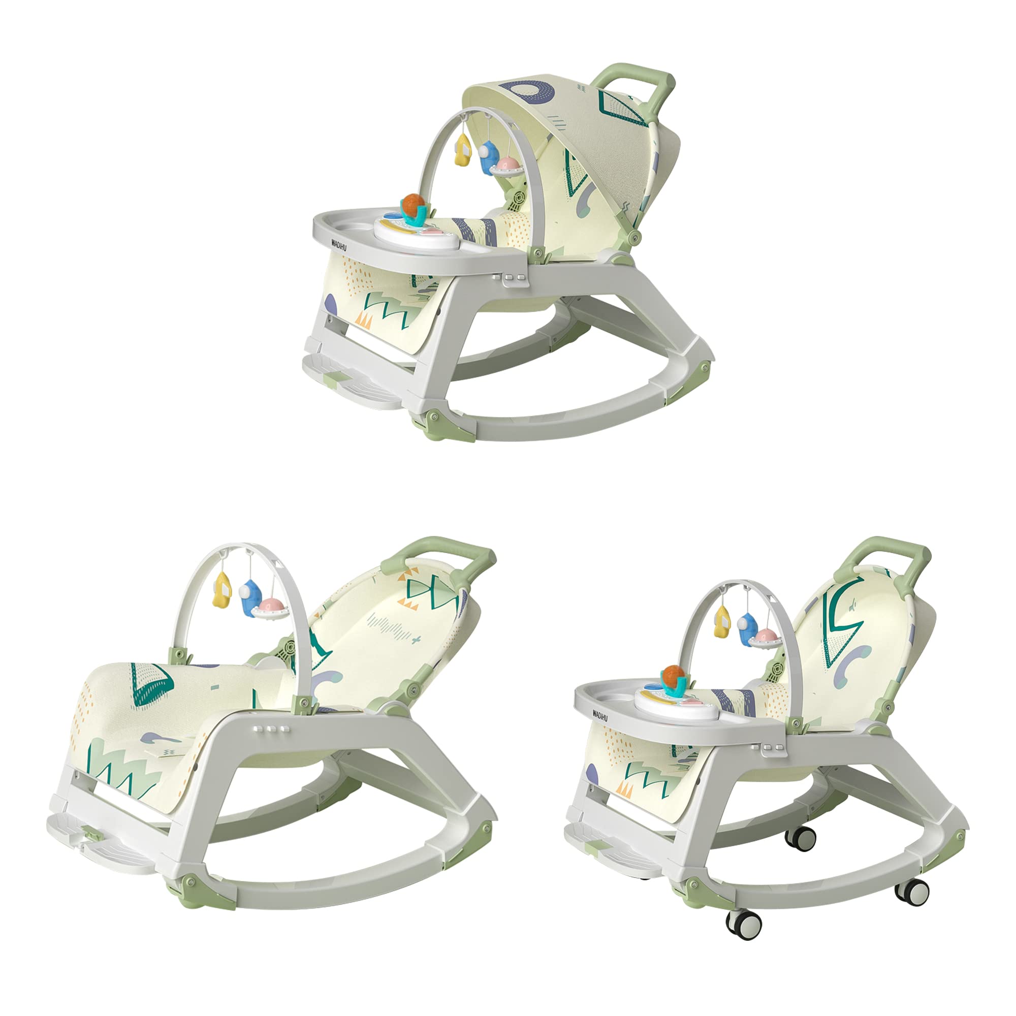 ZOOBLY Baby Детское кресло-качалка для кормления с углом наклона Детское кресло для вечеринки в честь рождения ребенка 1 год 2 года 3 года 4-в-1 Кресло, откидывающееся, шезлонг, детское, качающееся, для новорожденных, колыбель, зелёный
ZOOBLY Baby Детское кресло-качалка для кормления с углом наклона Детское кресло для вечеринки в честь рождения ребенка 1 год 2 года 3 года 4-в-1 Кресло, откидывающееся, шезлонг, детское, качающееся, для новорожденных, колыбель, зелёный