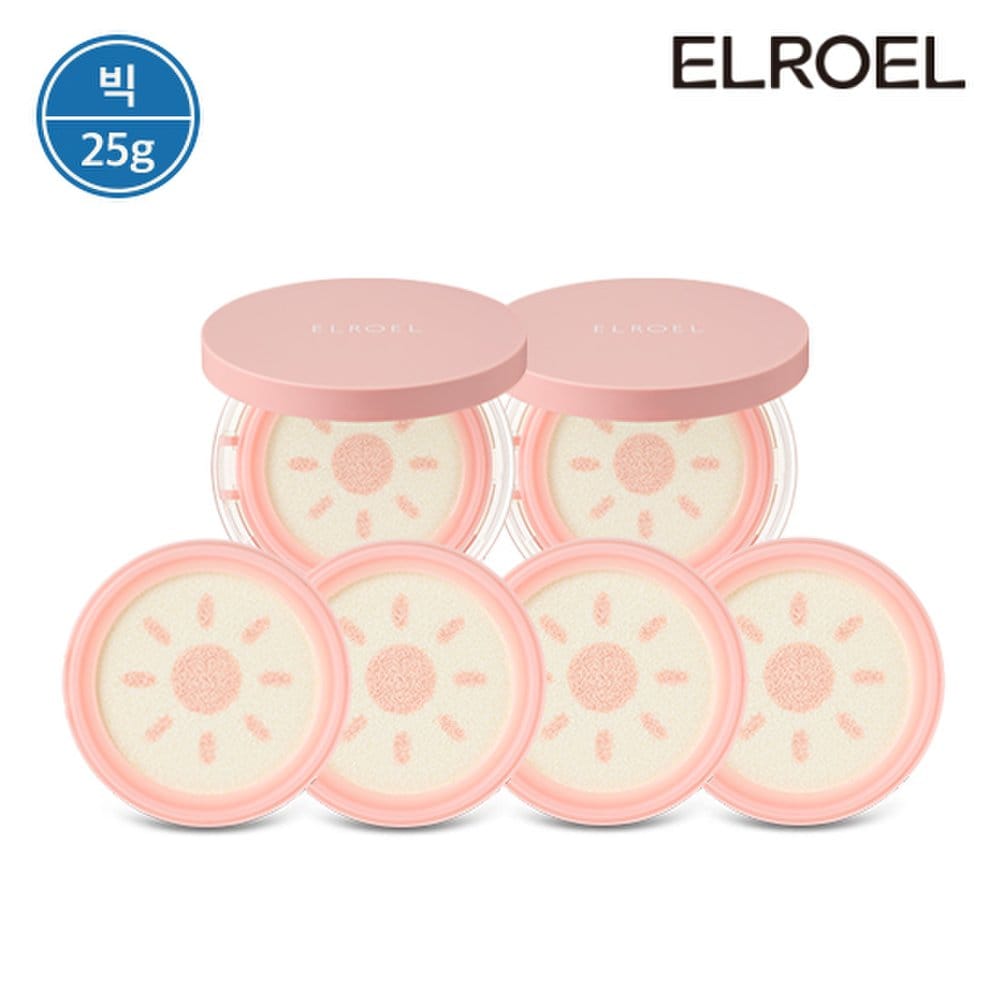 Eloel Peach Pink Tone Up Pang Pang Big Sun Cushion 25g 2 main products + 4 refills
Eloel Peach Pink Tone Up Pang Pang Big Sun Cushion 25g 2 main products + 4 refills