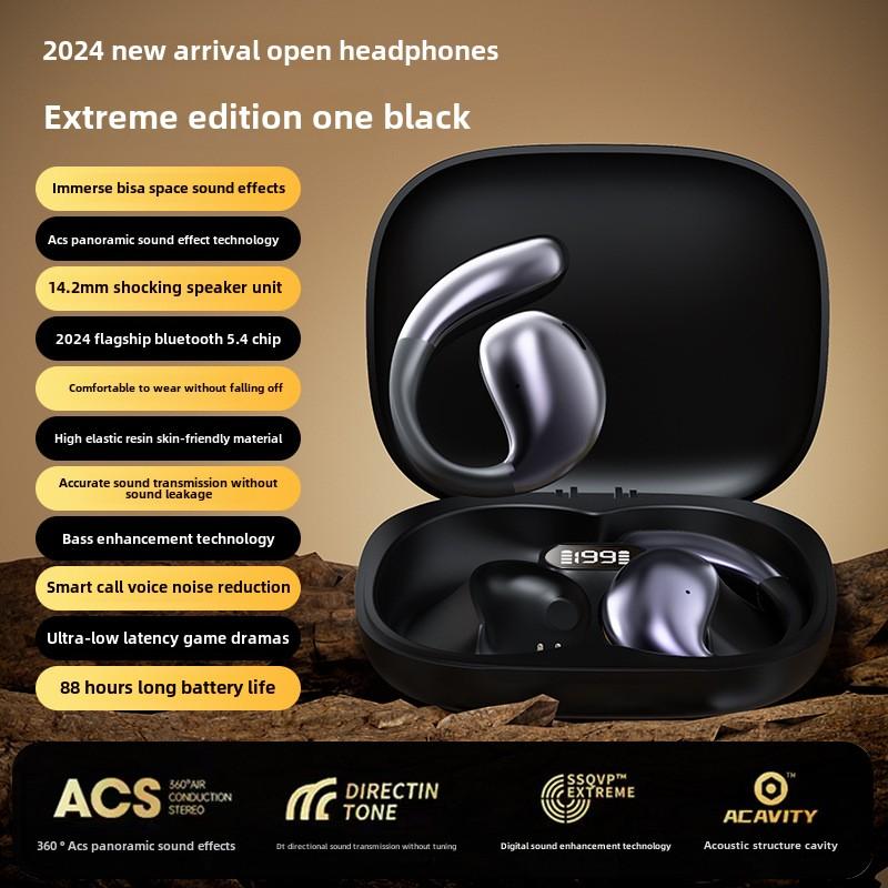 Новые спортивные наушники Earless OWS Bluetooth с длительным сроком службы и шумоподавлением чёрный
Новые спортивные наушники Earless OWS Bluetooth с длительным сроком службы и шумоподавлением чёрный