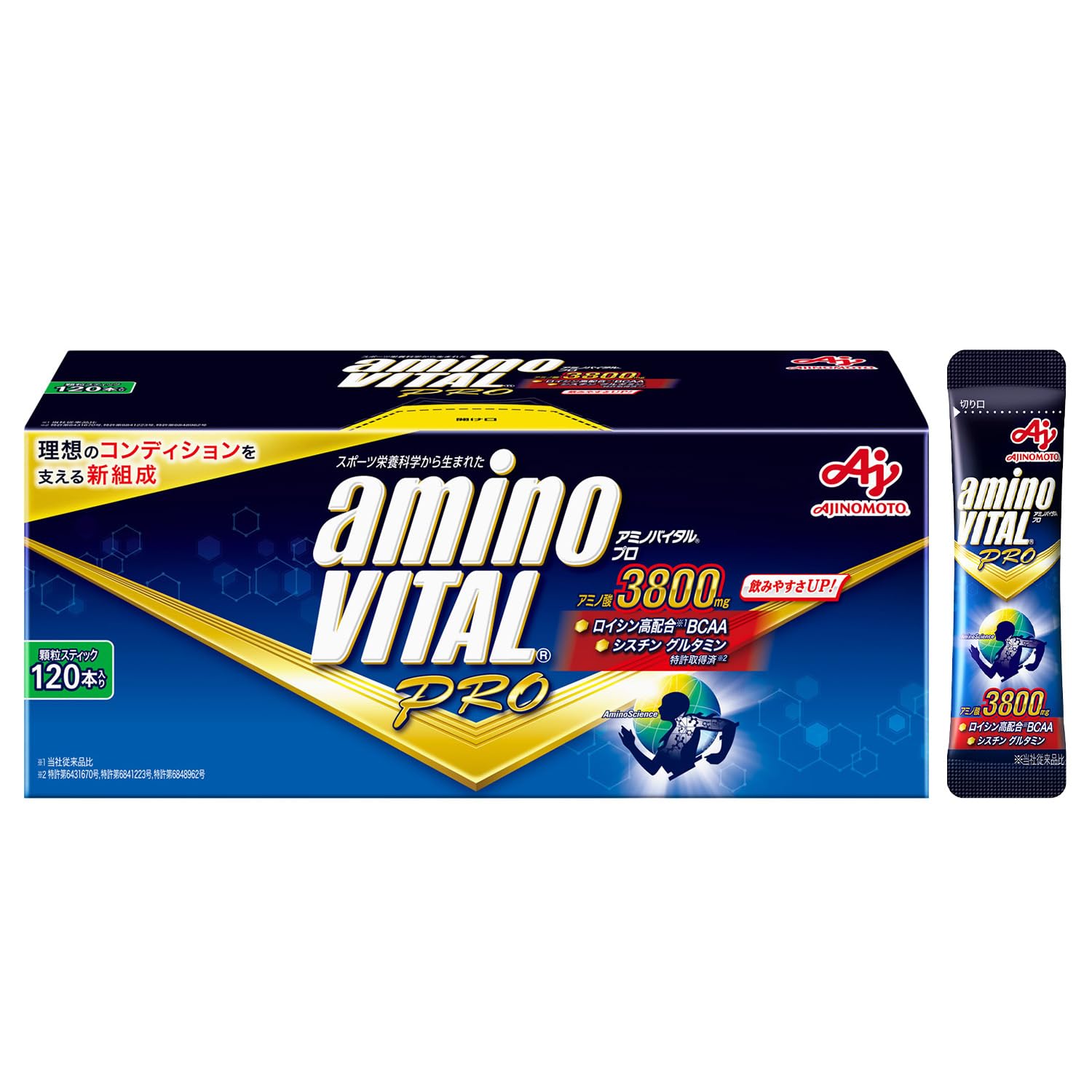 Ajinomoto Amino Vital Pro Grapefruit Flavor 120 Boxes Amino Acids 3800mg BCAA EAA Conditioning
Ajinomoto Amino Vital Pro Grapefruit Flavor 120 Boxes Amino Acids 3800mg BCAA EAA Conditioning