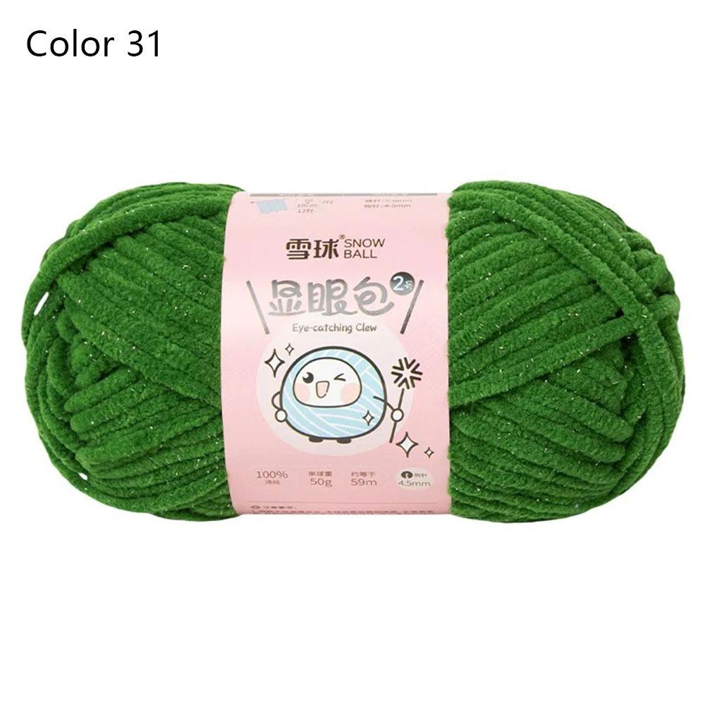 1Roll Durable 50g/Ball Chenille Yarn Soft 4.5mm 59M Ice Yarn Shiny Chunky Knitting Yarn for DIY Handmade Dolls Blankets Scarves
1Roll Durable 50g/Ball Chenille Yarn Soft 4.5mm 59M Ice Yarn Shiny Chunky Knitting Yarn for DIY Handmade Dolls Blankets Scarves