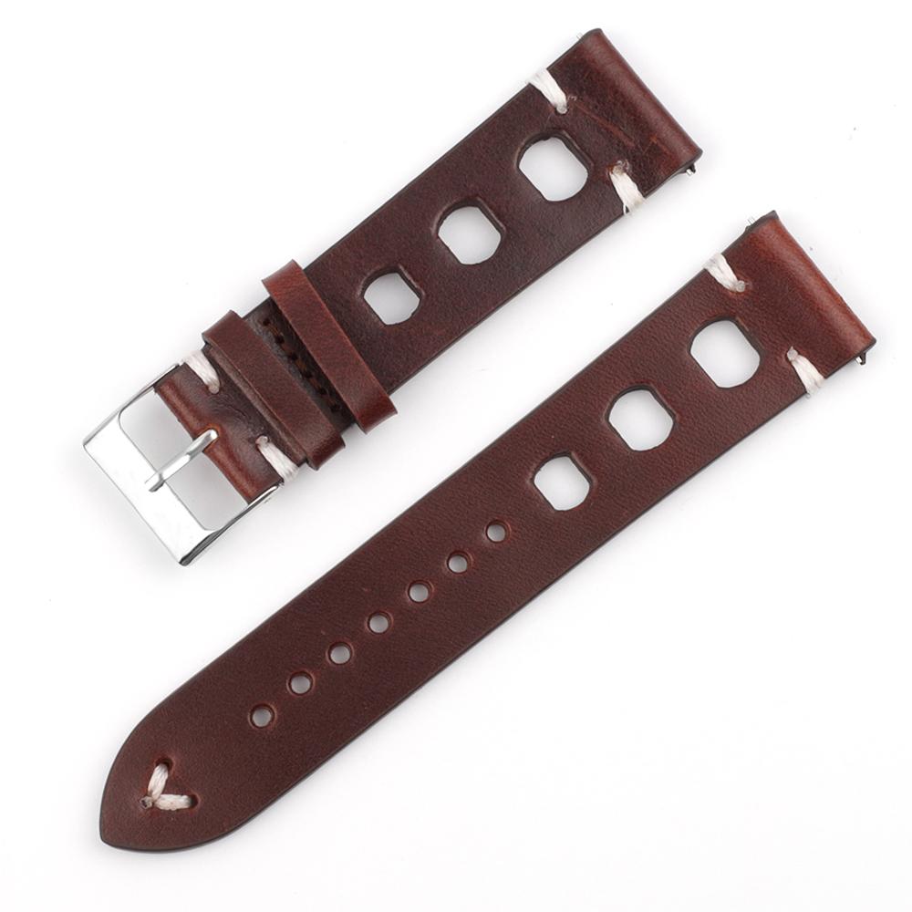 Breathable Genuine Leather Watchband 18mm 20mm 22mm 24mm Quick Release Porous Wristband Bracelets Hand Stitching Watch Strap 24mm
Breathable Genuine Leather Watchband 18mm 20mm 22mm 24mm Quick Release Porous Wristband Bracelets Hand Stitching Watch Strap 24mm