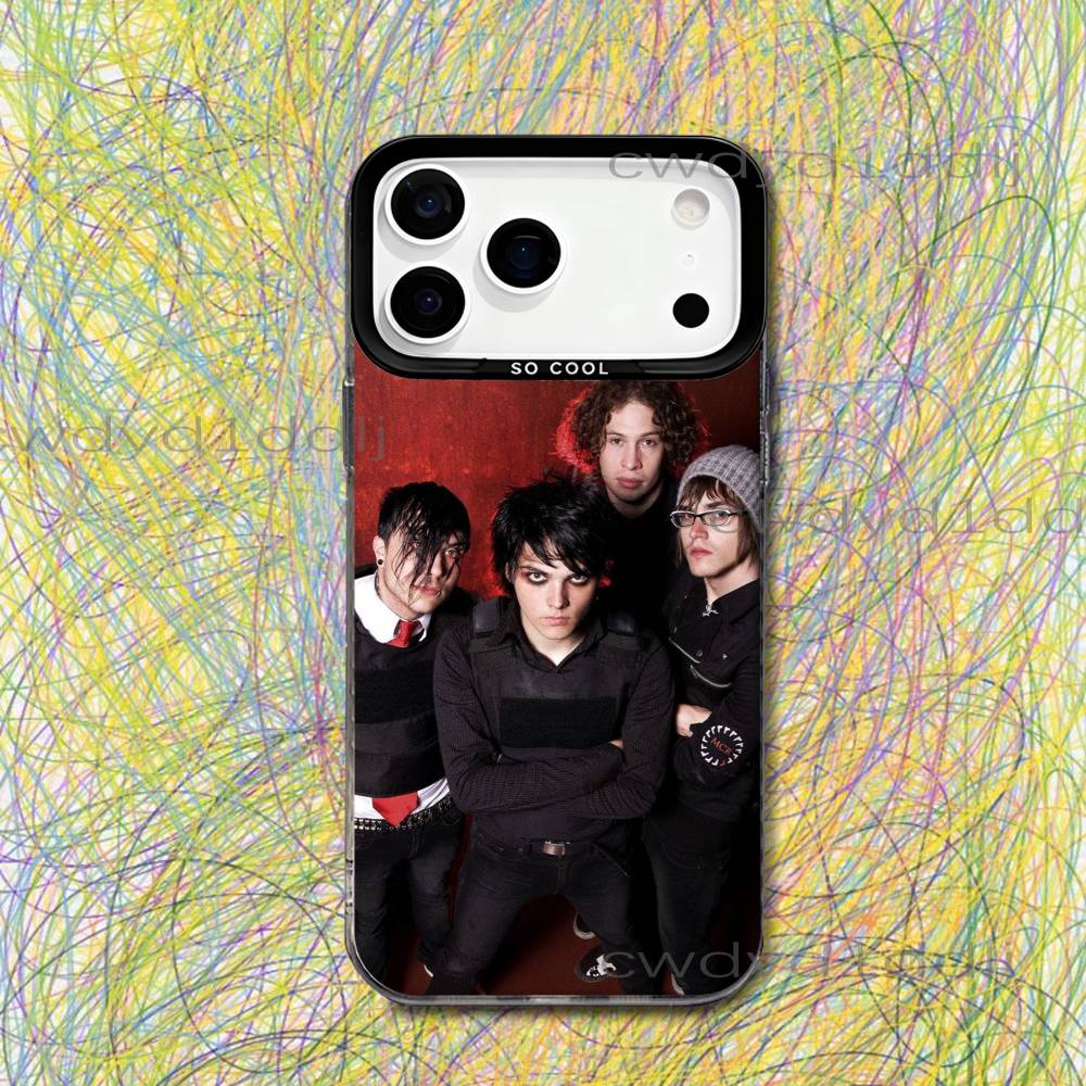 MCR M-My Chemical Romance Phone Case For iPhone 17,16,15,14,13,12,11,X,8,7,Pro,Max,Plus,SE4,Air,Mini IMD Gray Hard Matte iPhone14Pro
MCR M-My Chemical Romance Phone Case For iPhone 17,16,15,14,13,12,11,X,8,7,Pro,Max,Plus,SE4,Air,Mini IMD Gray Hard Matte iPhone14Pro