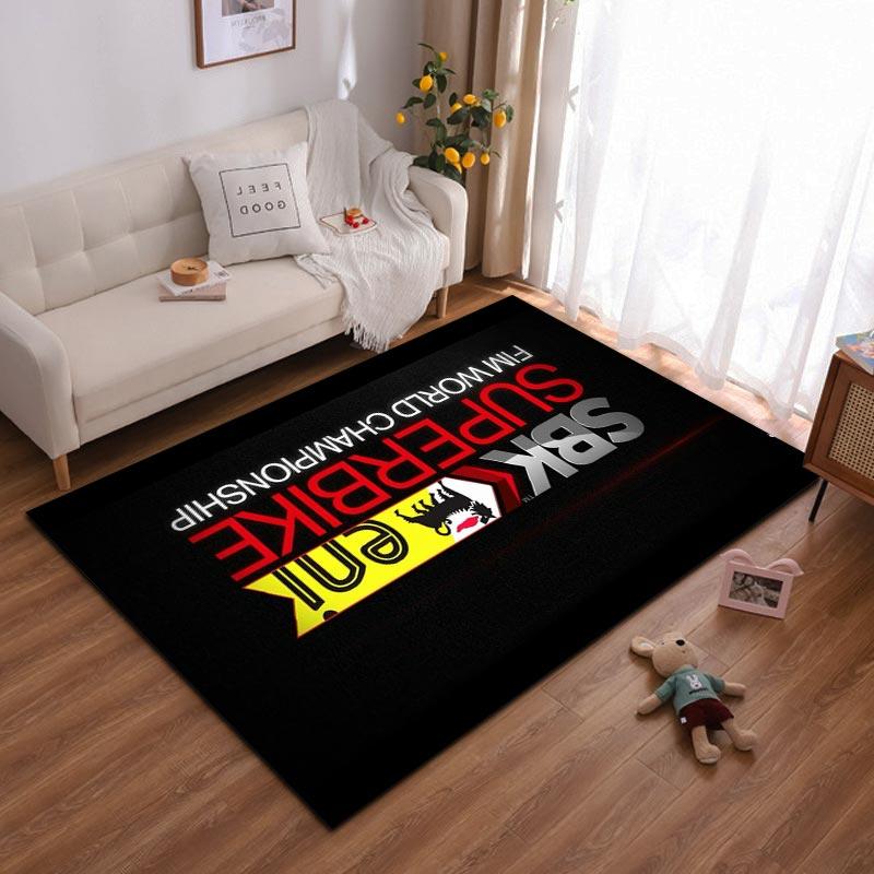SBK Superbike World Championship Logo Carpet Black Modern Design Suitable for use as an anti-slip for living room bedroom sofas 40x60cm( 15x23in )
SBK Superbike World Championship Logo Carpet Black Modern Design Suitable for use as an anti-slip for living room bedroom sofas 40x60cm( 15x23in )