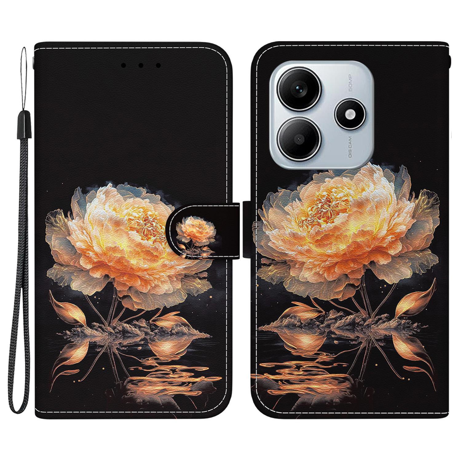 Для Xiaomi Redmi Note 14 5G Чохол-гаманець для телефону Шкіряна відкидна кришка з захистом від падінь Друк візерунка F
Для Xiaomi Redmi Note 14 5G Чохол-гаманець для телефону Шкіряна відкидна кришка з захистом від падінь Друк візерунка F
