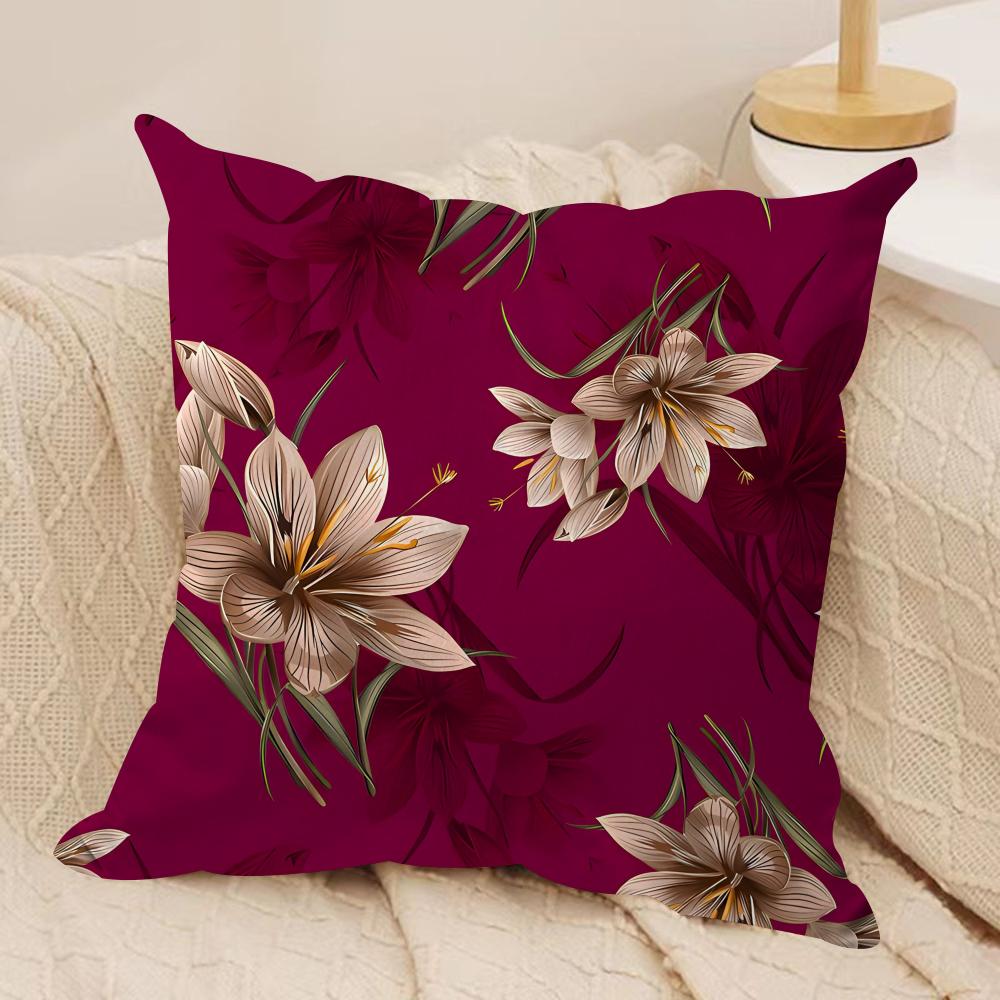 Classic Floral Print Cushion Cover Soft Plush Fabric DoubleSided Printed Cushion Covers for All Seasons Modern HomeDecor Gift 30cmx30cm
Classic Floral Print Cushion Cover Soft Plush Fabric DoubleSided Printed Cushion Covers for All Seasons Modern HomeDecor Gift 30cmx30cm