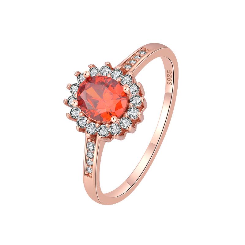 Кольцо женское из стерлингового серебра с красным цирконом Rose Majesty в винтажном стиле с покрытием из 18-каратного золота Size 6
Кольцо женское из стерлингового серебра с красным цирконом Rose Majesty в винтажном стиле с покрытием из 18-каратного золота Size 6