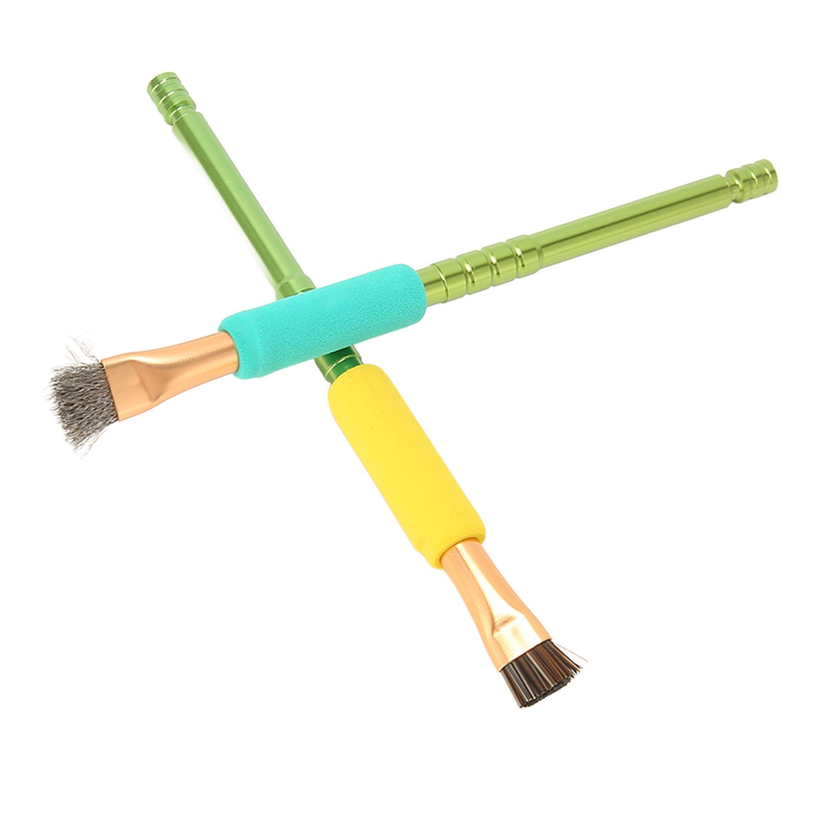 2PCS Mainboard Cleaning Brushes IC Glue Removal Antistatic Brush Stainless Steel Wire Bristle
2PCS Mainboard Cleaning Brushes IC Glue Removal Antistatic Brush Stainless Steel Wire Bristle