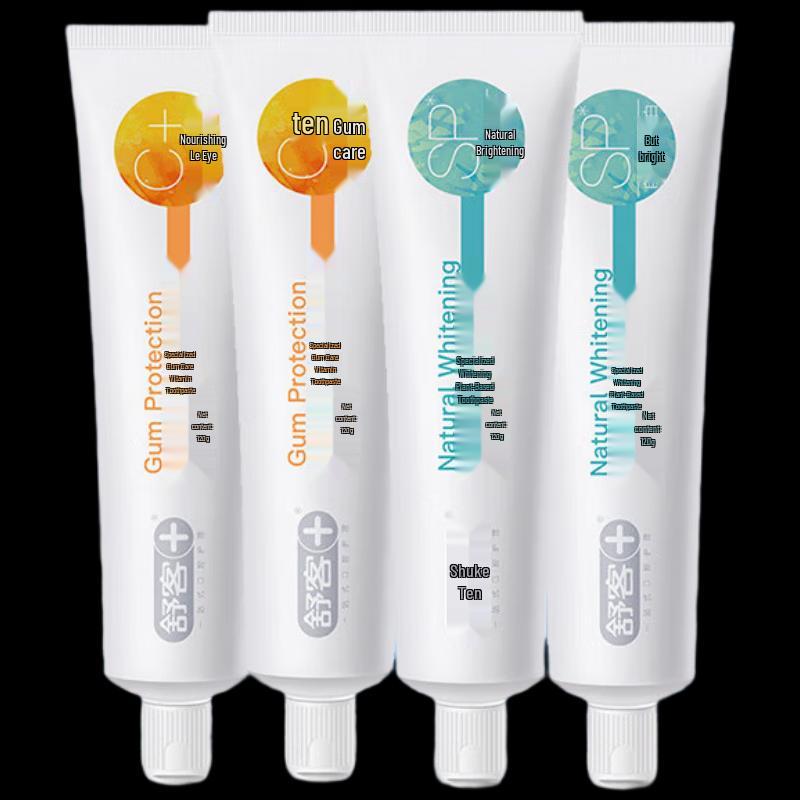 Sleek Anti-Cavity Toothpaste 4-Pack: Whitening & Gum Care
Sleek Anti-Cavity Toothpaste 4-Pack: Whitening & Gum Care