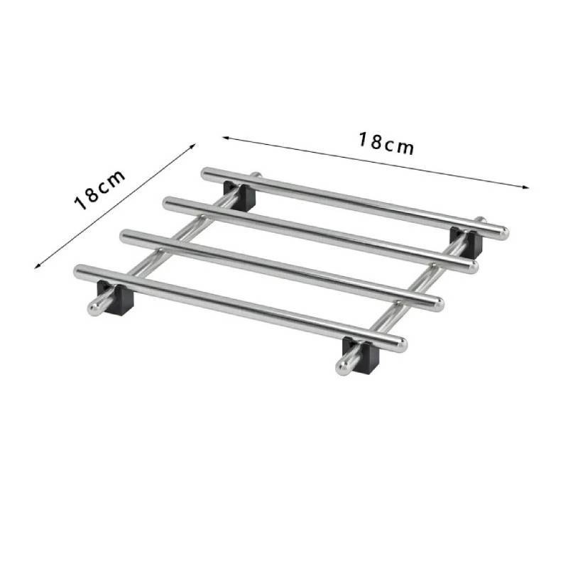 Modern Stainless Steel Heat Resistant Trivet For Kitchen Dining Table Protectors
Modern Stainless Steel Heat Resistant Trivet For Kitchen Dining Table Protectors