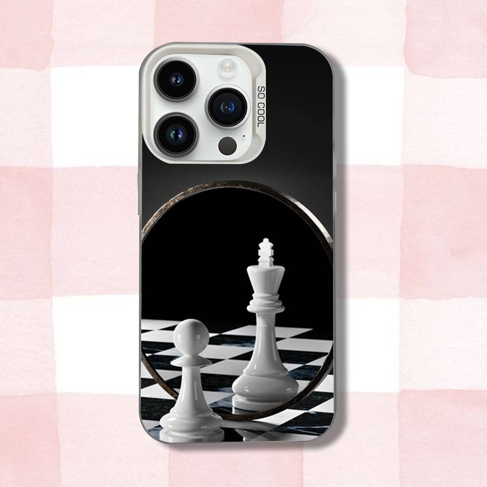 Art Chess Phone Case For iPhone 16,15,14,13,12,11,Pro,XS,Max,Plus,Mini,SE White Candy Matte Shockproof Cover iPhone15
Art Chess Phone Case For iPhone 16,15,14,13,12,11,Pro,XS,Max,Plus,Mini,SE White Candy Matte Shockproof Cover iPhone15