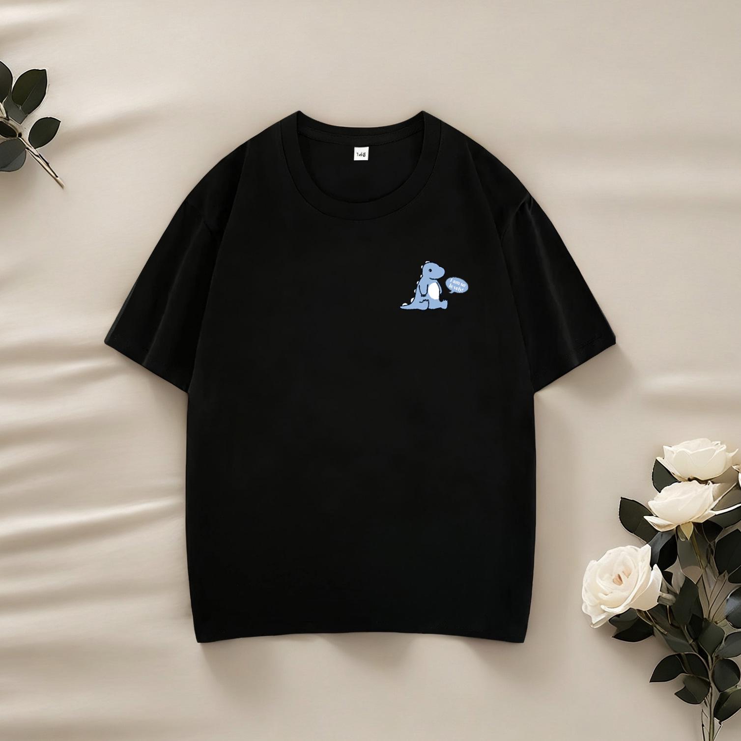 Children s 220g Combed Cotton Short Sleeve T-shirt - Trendy Cartoon Print for Boys & Girls 120 cm
Children s 220g Combed Cotton Short Sleeve T-shirt - Trendy Cartoon Print for Boys & Girls 120 cm