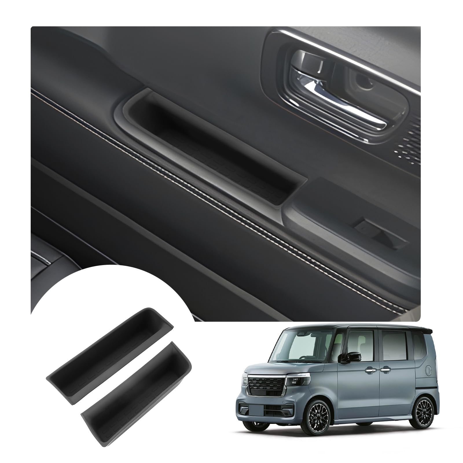 RUIYA New Honda N-Box/N-Box Custom JF5/JF6 Car Door Storage Box N-Box Custom Door Handle Car door storage box*2pcs
RUIYA New Honda N-Box/N-Box Custom JF5/JF6 Car Door Storage Box N-Box Custom Door Handle Car door storage box*2pcs