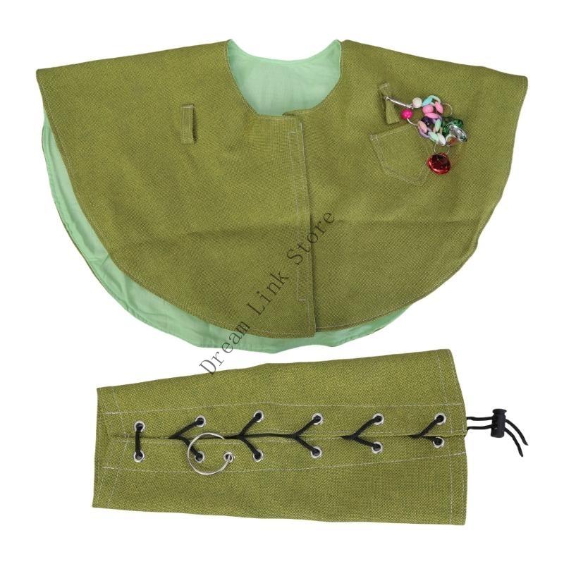 Q1FD Antiscratch Parrots Shawl And Arm Guard Set For Pet Owners Bird Training Supply зелений
Q1FD Antiscratch Parrots Shawl And Arm Guard Set For Pet Owners Bird Training Supply зелений