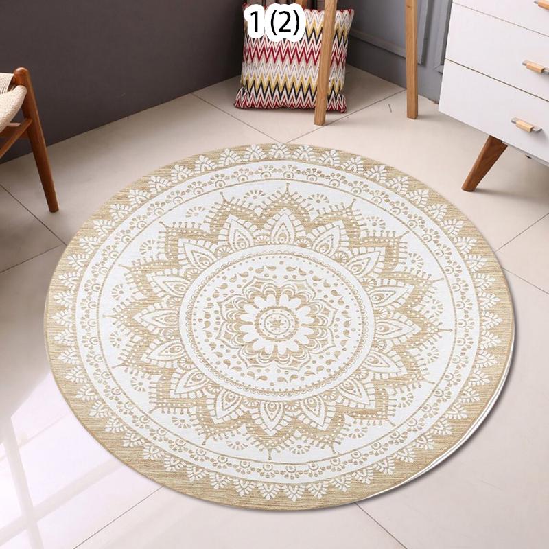 Round Carpet Soft and Unique Bohemian Patterned Carpet Anti Slip Indoor Carpet Living Room Sofa Bedroom Carpet 80cm x 80cm
Round Carpet Soft and Unique Bohemian Patterned Carpet Anti Slip Indoor Carpet Living Room Sofa Bedroom Carpet 80cm x 80cm