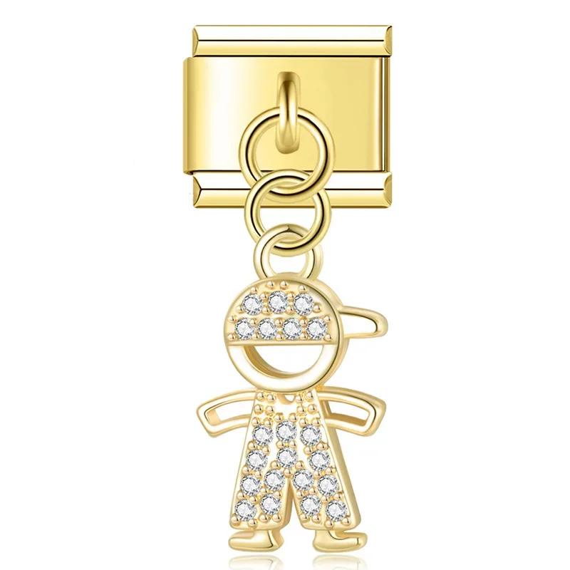Hapiship New Fashion Original Daisy Boy Girls Shiny CZ Italian Charm Fit 9mm Bracelet Stainless Steel Jewelry Making DJ670
Hapiship New Fashion Original Daisy Boy Girls Shiny CZ Italian Charm Fit 9mm Bracelet Stainless Steel Jewelry Making DJ670