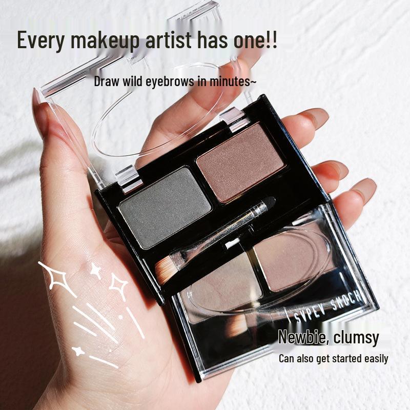 Waterproof & Sweatproof Eyebrow Pencil with Shadow Cream & Brush - Non-Cakey, Natural, Dual-Color Two-Color Eyebrow Powder
Waterproof & Sweatproof Eyebrow Pencil with Shadow Cream & Brush - Non-Cakey, Natural, Dual-Color Two-Color Eyebrow Powder